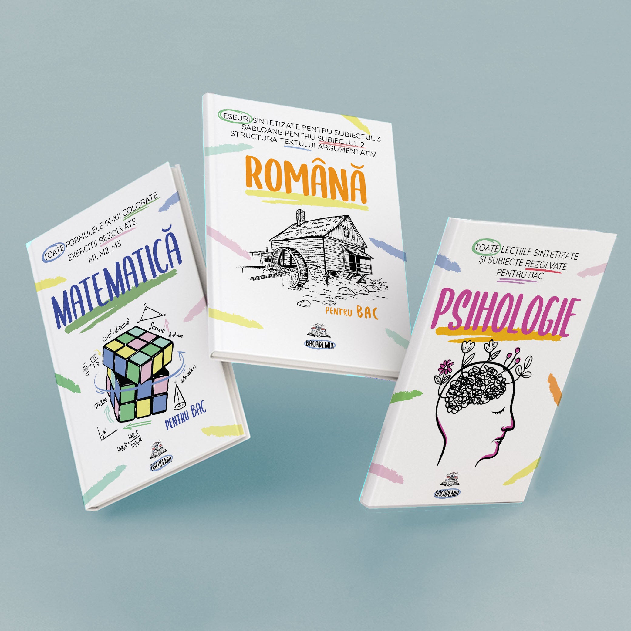 PACHET_DE_3_PSIHOLOGIE +ROMANA +MATE_ BACADEMIA