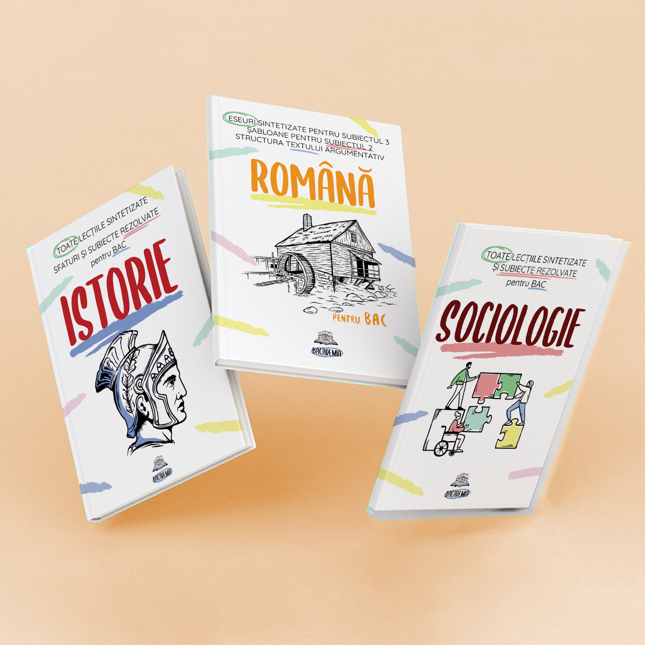 Pachet Bacalaureat (Română + Istorie + Sociologie) Bacademia