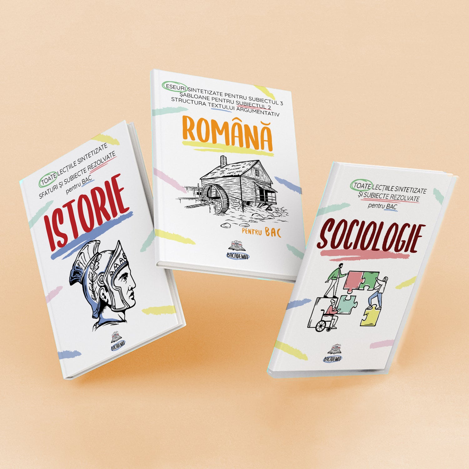 Pachet Bacalaureat (Română + Istorie + Sociologie) Bacademia