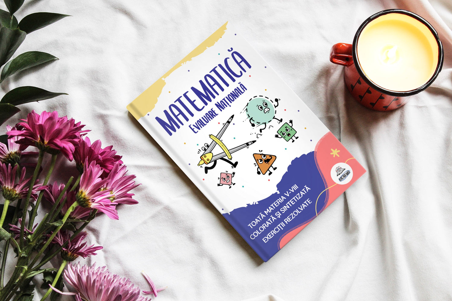 Carte Matematică Evaluare Națională - Bacademia (Toată Materia V-VIII: Algebră și Geometrie)