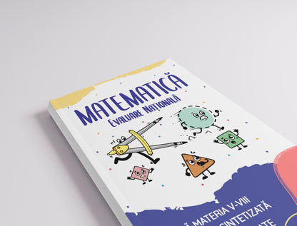 Carte Matematică Evaluare Națională - Bacademia (Toată Materia V-VIII: Algebră și Geometrie)