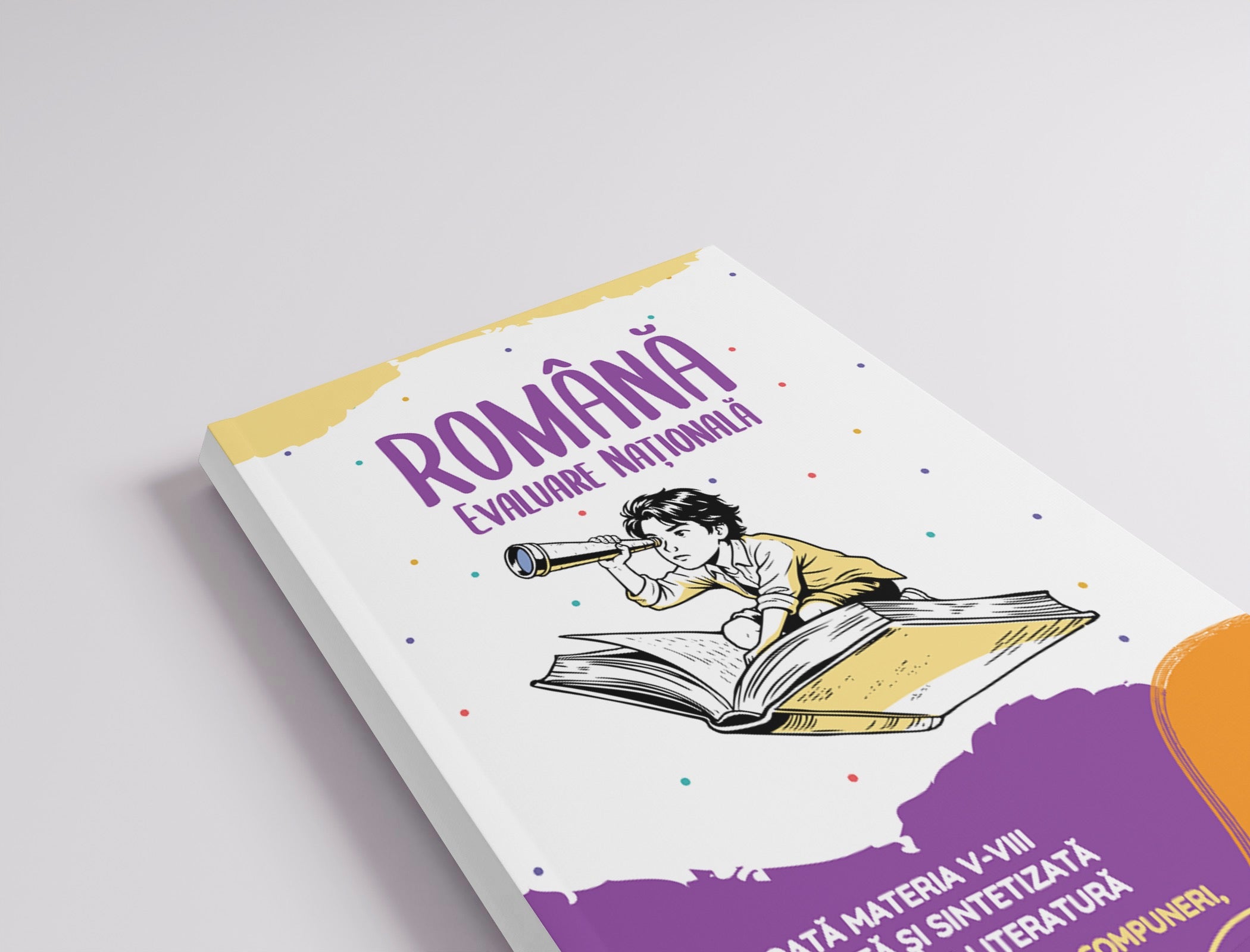 Carte Română Evaluare Națională - Bacademia (Toată Materia V-VIII: Gramatică și Literatură)